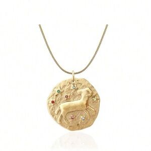 Zodiac Pendant Necklace Q1008
